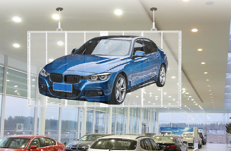 創(chuàng)意看得見！——華邦瀛LED透明屏賦能新零售場景